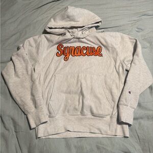 Champion Light Gray Syracuse Hoodie